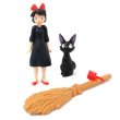 Photo1: Studio Ghibli Magnet set Kiki's Delivery Service Kiki Jiji Broom (1)