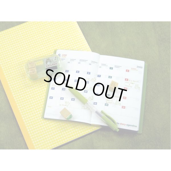 Photo3: Studio Ghibli Mini Rubber Stamp with inkpad set My Neighbor Totoro #1 (3)