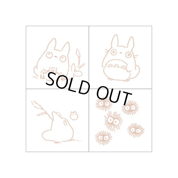 Photo2: Studio Ghibli Mini Rubber Stamp with inkpad set My Neighbor Totoro #2 (2)