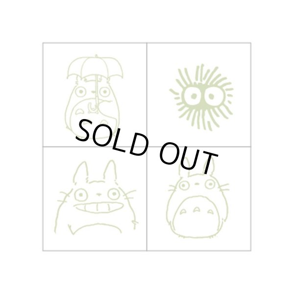 Photo2: Studio Ghibli Mini Rubber Stamp with inkpad set My Neighbor Totoro #3 (2)