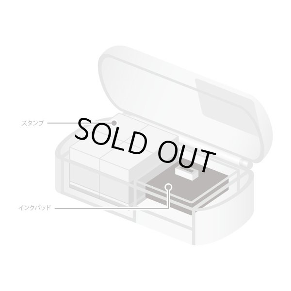 Photo4: Studio Ghibli Mini Rubber Stamp with inkpad set My Neighbor Totoro #1 (4)