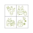 Photo2: Studio Ghibli Mini Rubber Stamp with inkpad set My Neighbor Totoro #1 (2)