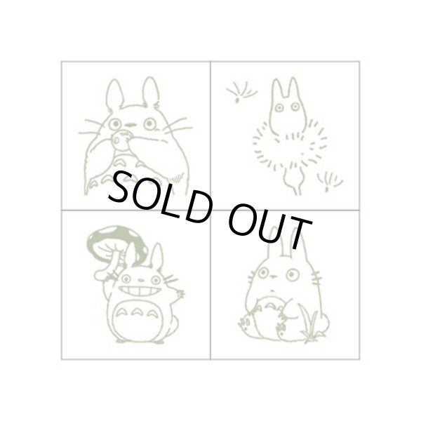 Photo2: Studio Ghibli Mini Rubber Stamp with inkpad set My Neighbor Totoro #6 (2)