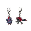 Photo1: Pokemon Center 2012 Metal Charm # 570 571 Zorua Zoroark (1)