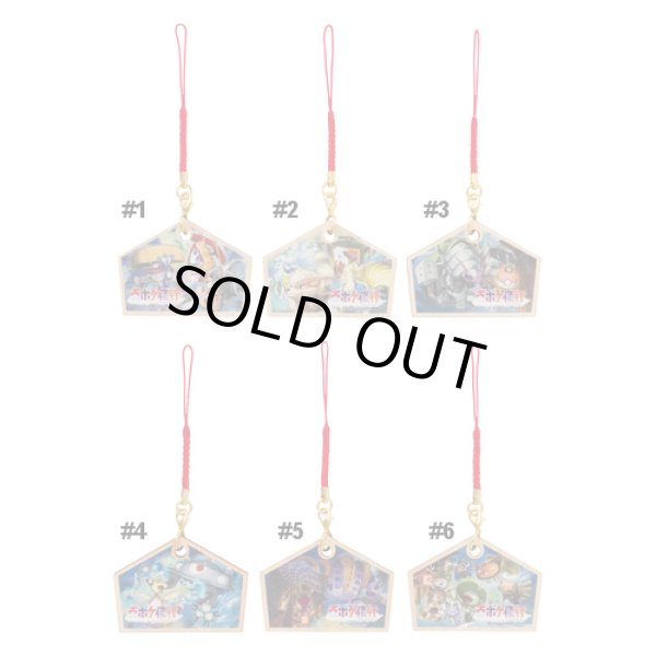 Photo4: Pokemon Center 2018 Hyaku Poke Yako Wood Charm Strap #6 (4)