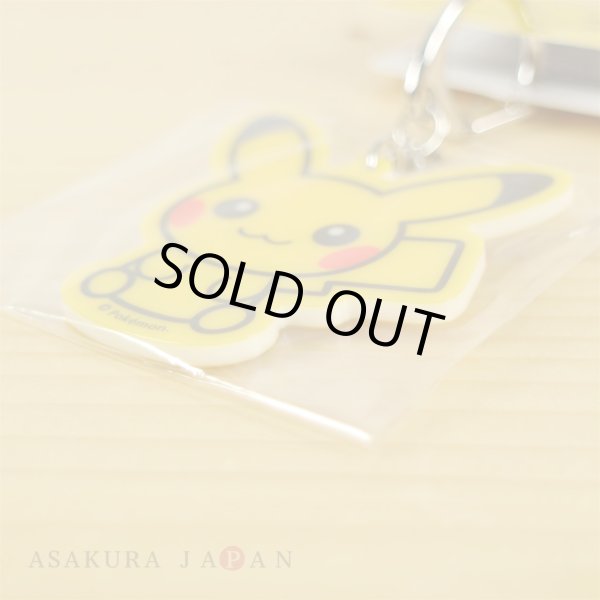 Photo4: Pokemon Center 2018 POKEMON DOLLS Both sides Acrylic key chain Pikachu (4)
