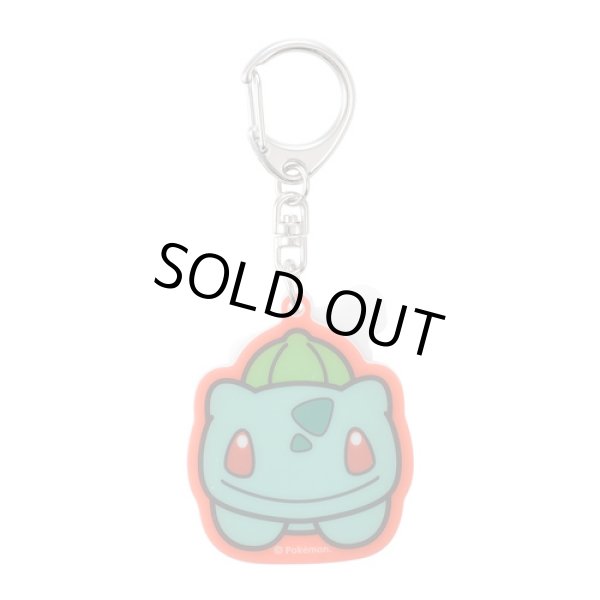 Photo1: Pokemon Center 2018 POKEMON DOLLS Both sides Acrylic key chain Bulbasaur (1)