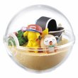 Photo1: Pokemon 2018 Sun & Moon Terrarium Collection EX Alola Regional #1 Pikachu & Rowlet Mini Figure (1)
