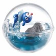 Photo1: Pokemon 2018 Sun & Moon Terrarium Collection EX Alola Regional #3 Popplio Mini Figure (1)