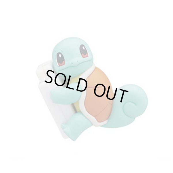 Photo1: Pokemon 2018 Gacha Gyutto Dakitsuki Cable Cover Squirtle Mini Figure Cord Keeper (1)