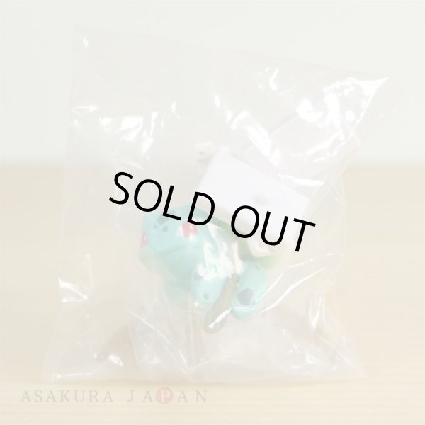 Photo2: Pokemon 2018 Gacha Gyutto Dakitsuki Cable Cover Bulbasaur Mini Figure Cord Keeper (2)