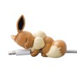 Photo1: Pokemon 2018 Suyasuya on the cable Cord Keeper Sleeping Eevee Mini Figure (1)