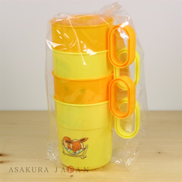 Photo3: Pokemon Center 2018 Pokemon Summer Life cup 4 pieces (3)