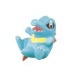 Photo1: Pokemon 2018 BIG Eraser figure vol.3 Let's Go to the Johto Region! #5 Totodile (1)