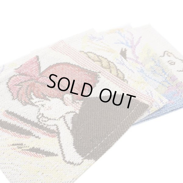 Photo2: Studio Ghibli Fabric coasters Set of 4 Kiki's Delivery Service Hanabana no Kisetsu (2)
