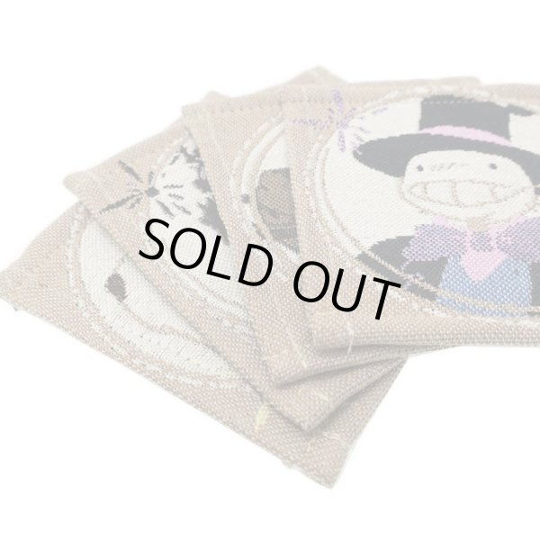 Photo2: Studio Ghibli Fabric coasters Set of 4 Howl's Moving Castle (2)