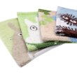 Photo2: Studio Ghibli Fabric coasters Set of 4 My Neighbor Totoro Kisetsu no Hajimari (2)