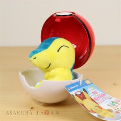 Pokemon Center 2018 Petit Plush in Poke Ball Case vol.2 Cyndaquil doll