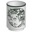 Photo1: Pokemon 2018 Kiri-e art YUNOMI Pikachu B Japanese Tea cup (1)