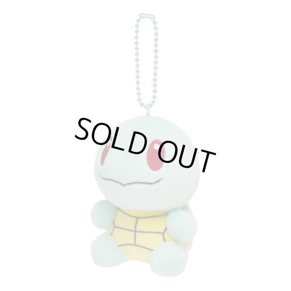 Photo1: Pokemon Center 2018 POKEMON DOLLS Plush Mascot Key Chain Squirtle (1)