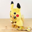 Photo2: Pokemon Center 2018 FAN OF PIKACHU & EEVEE Pikachu Poncho Eevee Plush doll (2)