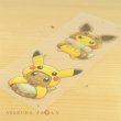 Photo2: Pokemon Center 2018 FAN OF PIKACHU & EEVEE Poncho Sticker (2)