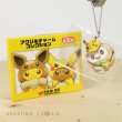 Photo1: Pokemon Center 2018 FAN OF PIKACHU & EEVEE Acrylic Charm Key Chain Rowlet (1)