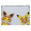 Photo2: Pokemon Center 2018 FAN OF PIKACHU & EEVEE A4 Size Clear File double pockets (2)