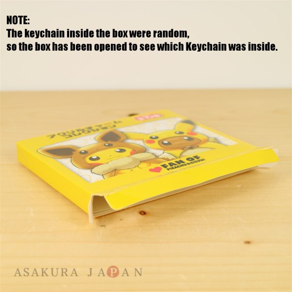 Photo2: Pokemon Center 2018 FAN OF PIKACHU & EEVEE Acrylic Charm Key Chain Whimsicott (2)