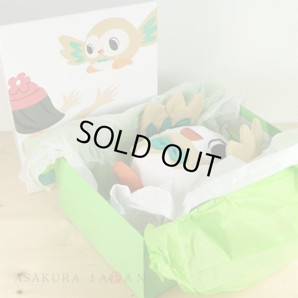 Photo3: Pokemon Center 2018 pokemon time Boxed Plush doll Rowlet (3)