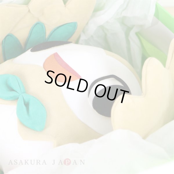 Photo4: Pokemon Center 2018 pokemon time Boxed Plush doll Rowlet (4)