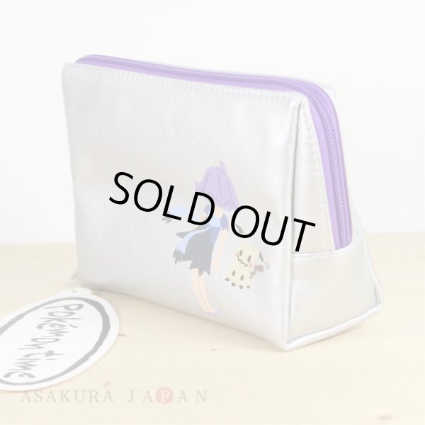 Photo4: Pokemon Center 2018 pokemon time PU Pouch case Acerola Mimikyu (4)