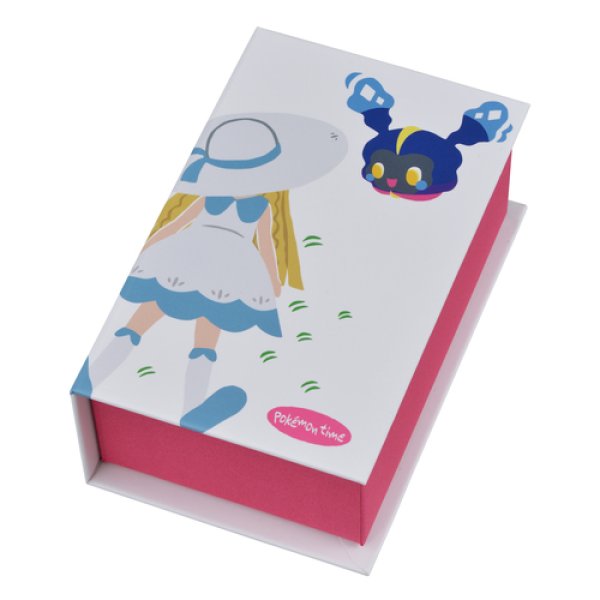 Photo1: Pokemon Center 2018 pokemon time Book Shaped Memo Pad Lillie Cosmog Notepad (1)