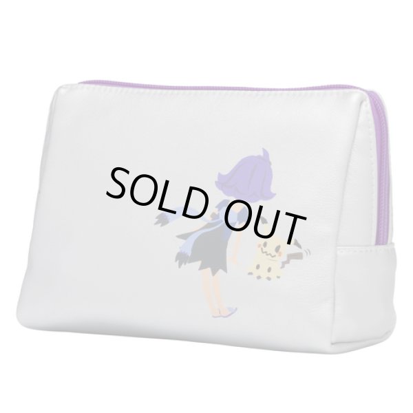 Photo1: Pokemon Center 2018 pokemon time PU Pouch case Acerola Mimikyu (1)