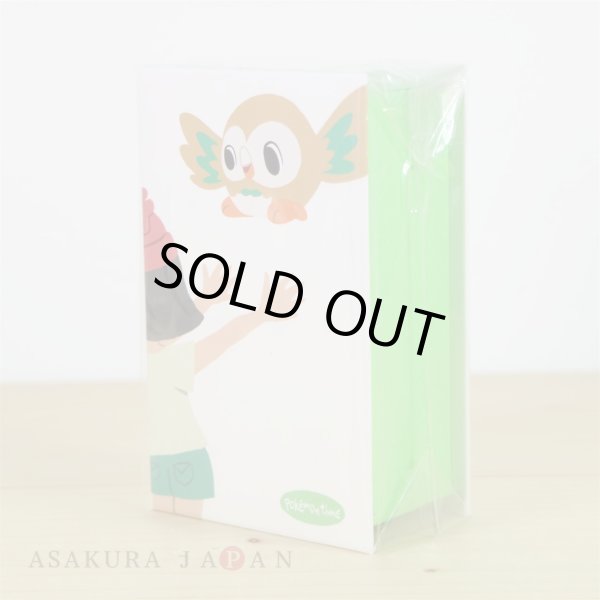 Photo4: Pokemon Center 2018 pokemon time Book Shaped Memo Pad Selene Rowlet Notepad (4)