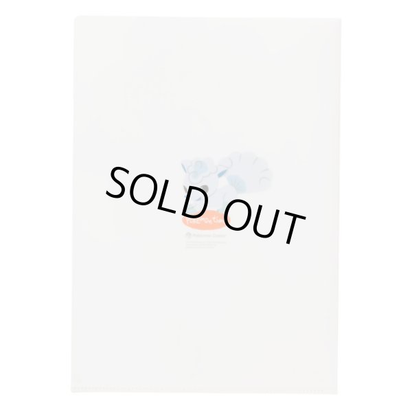 Photo2: Pokemon Center 2018 pokemon time A4 Size Clear File Folder Alola Vulpix (2)