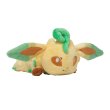 Photo1: Pokemon Center 2018 Kuttari Series Leafeon Plush Toy Awake Version (1)