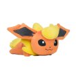 Photo1: Pokemon Center 2018 Kuttari Series Flareon Plush Toy Awake Version (1)