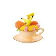 Photo3: Pokemon 2018 Floral Cup Collection Complete set of 6 Mini Figure (3)