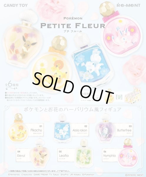 Photo2: Pokemon 2018 PETITE FLEUR Complete set of 6 Mini Figure (2)