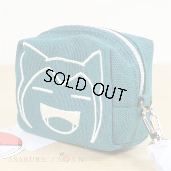 Photo2: Pokemon 2018 Mini Mini Pouch case Snorlax Coin purse (2)