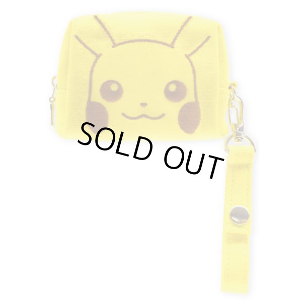 Photo1: Pokemon 2018 Mini Mini Pouch case Pikachu Coin purse (1)