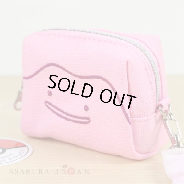 Photo2: Pokemon 2018 Mini Mini Pouch case Ditto Coin purse (2)