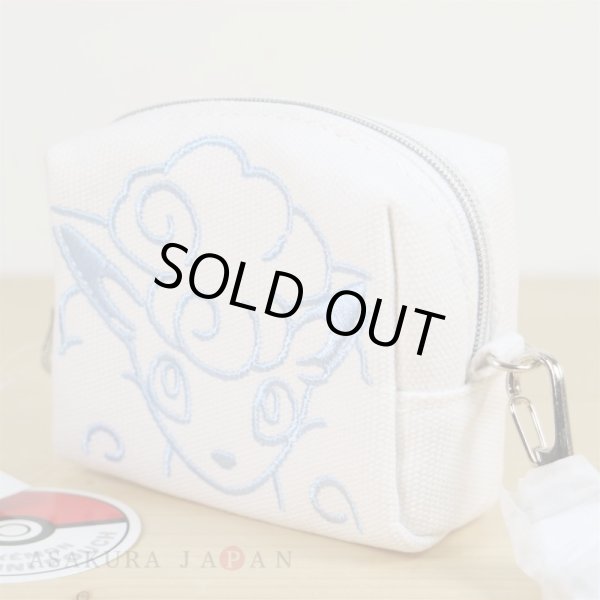 Pokemon 2018 Mini Mini Pouch case Alola vulpix Coin purse