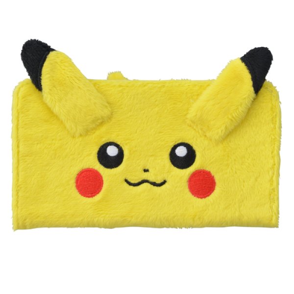 Photo1: Pokemon Center 2018 Multi Smartphone Cover MOFU-MOFU PARADISE Pikachu Flip Case (1)