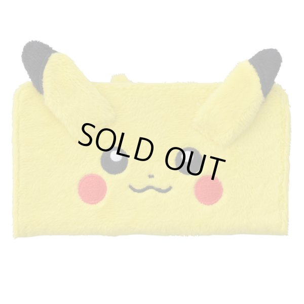 Photo1: Pokemon Center 2018 Multi Smartphone Cover MOFU-MOFU PARADISE Pikachu Flip Case (1)