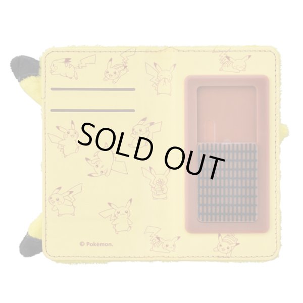 Photo2: Pokemon Center 2018 Multi Smartphone Cover MOFU-MOFU PARADISE Pikachu Flip Case (2)