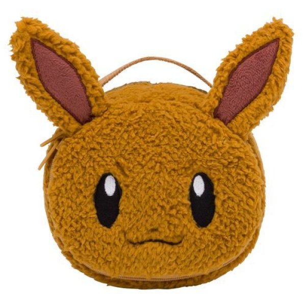 Photo1: Pokemon Center 2018 MOFU-MOFU PARADISE Vanity pouch case Eevee (1)