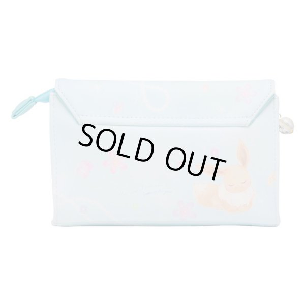 Photo2: Pokemon Center 2018 Pikachu & Eevee Cosmetics series Pouch case with mirror Eevee (2)