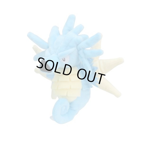 Photo1: Pokemon Center 2018 Pokemon fit Mini Plush #117 Seadra doll Toy (1)
